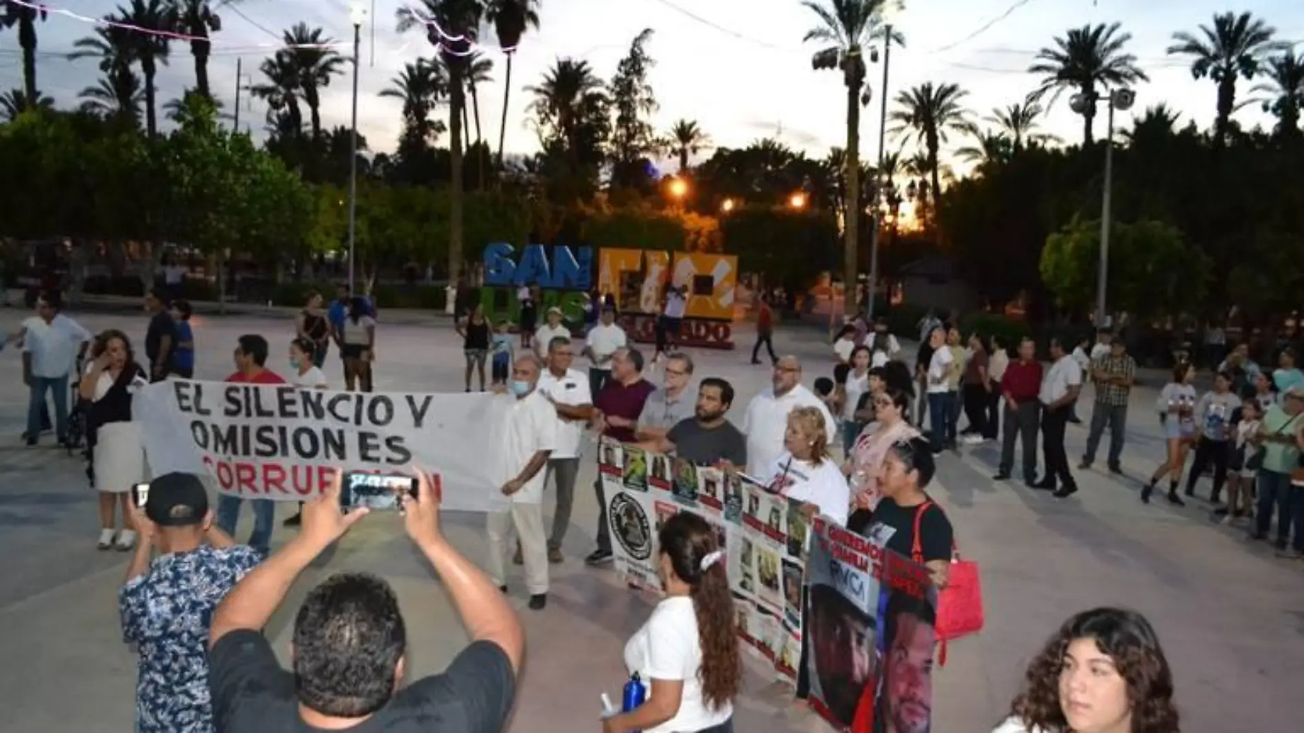 marcha por la paz slrc